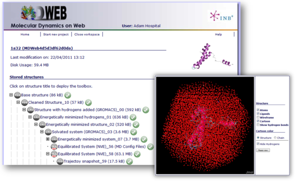 Webinar: Atomistic Molecular Dynamics Setup with MDWeb