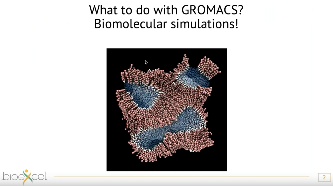 GROMACS webinar